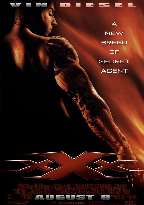 xXx 1                ทริปเปิ้ลเอ็กซ์ พยัคฆ์ร้ายพันธุ์ดุ                2002